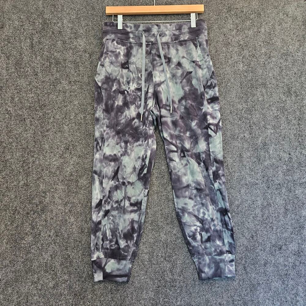 Lululemon Loungeful High Rise Jogger Size 8 Gray Green Tie Dye Sweatpants